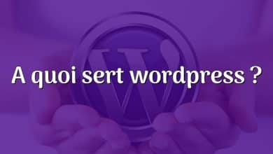 A quoi sert wordpress ?