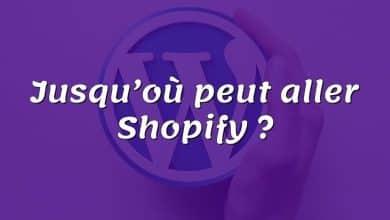 Jusqu’où peut aller Shopify ?